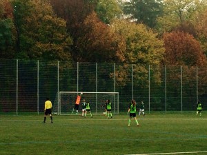 Fernschuss in den Winkel zum erlösenden 3:0